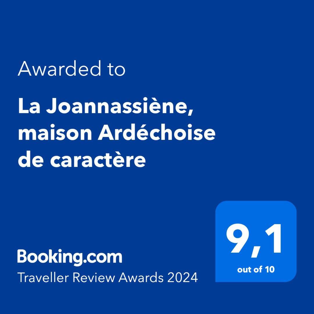 La Joannassiene, Maison Ardechoise De Caractere Exterior foto